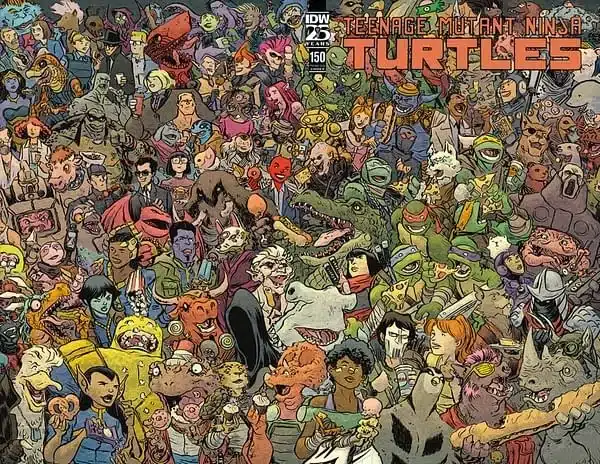 IDW Publishing TMNT, Kevin Eastman Gira, Paramount Global TMNT, Teenage Mutant Ninja Turtles, TMNT Aniversario