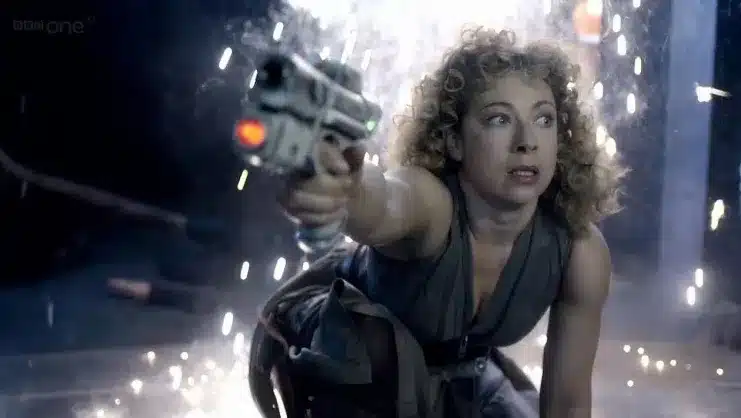 Alex Kingston, Doctor Who, Ncuti Gatwa, River Song, viaje en el tiempo