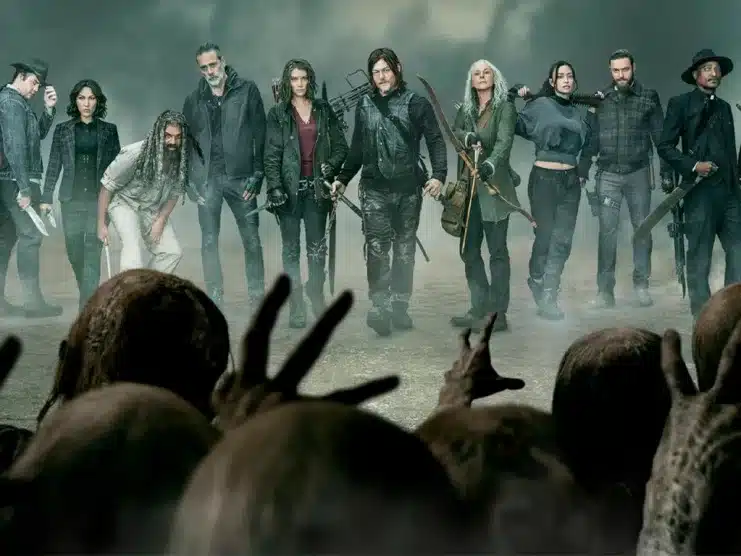 Série AMC+, Scott Gimple, spin-offs de TWD, The Living, The Walking Dead Crossover