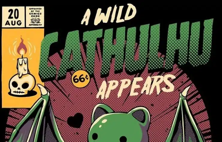 Cthulhu Cat, Dark Horse, Lovecraftian manga, Lovecraft mythology, Pandania