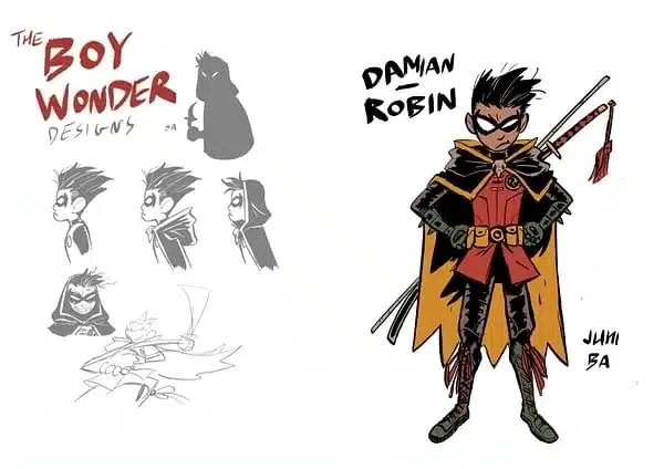 Damian Wayne, Juni Ba, Robin, The Boy Wonder