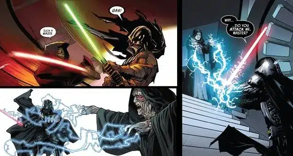 Dark Vador, l'empereur Palpatine, l'héritage d'Anakin, la Force des Sith, l'univers Star Wars