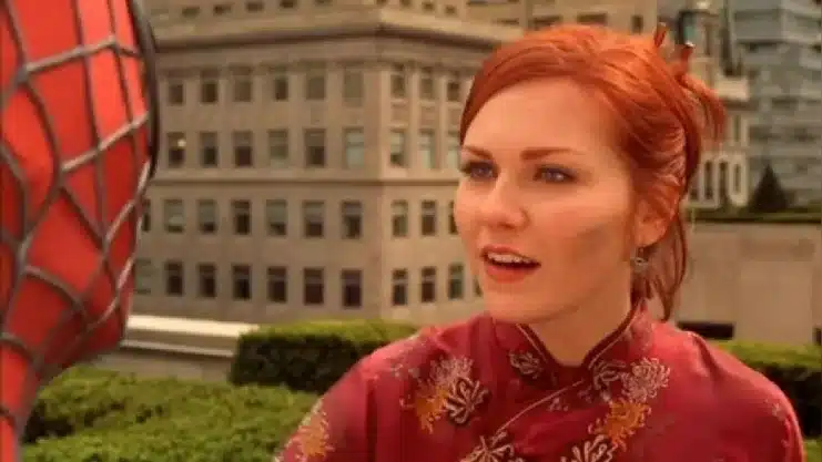 Beijo Reverso, Kirsten Dunst, Sam Raimi, Homem-Aranha