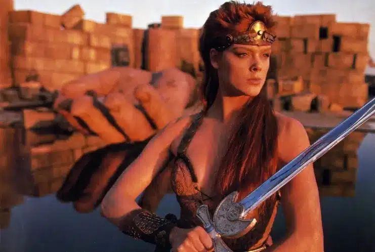 Angelica Bridges, Brigitte Nielsen, Matilda Anna Ingrid Lutz, Red Sonja, Robert E. Howard