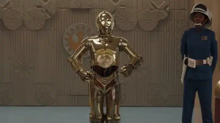 Энтони Дэниэлс, C-3PO, камео, «Звёздные войны: Асока»