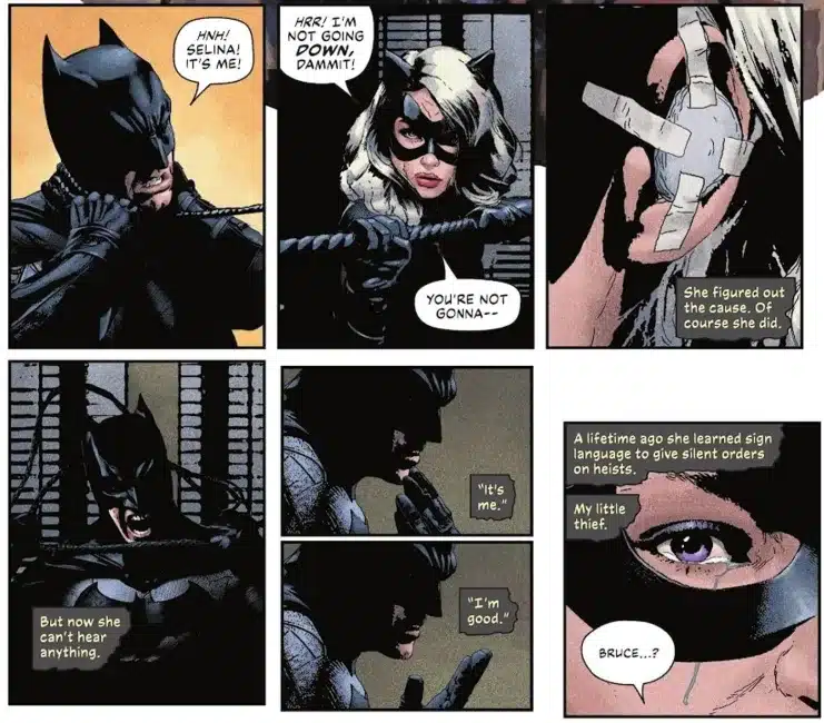 Batman et Catwoman, le mauvais avenir de Gotham, le nouveau look de Catwoman, le véritable amour