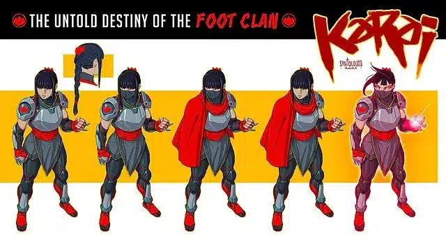 Foot Clan Comic, Destino da Família Foot, TMNT Karai, Liderança e Legado TMNT, TMNT Ninja Secrets
