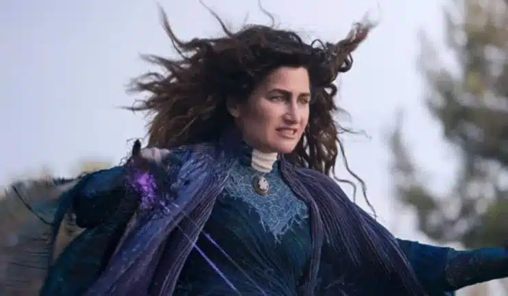 Agatha Harkness, Kathryn Hahn, Marvel, MCU dark comedy, WandaVision spinoff