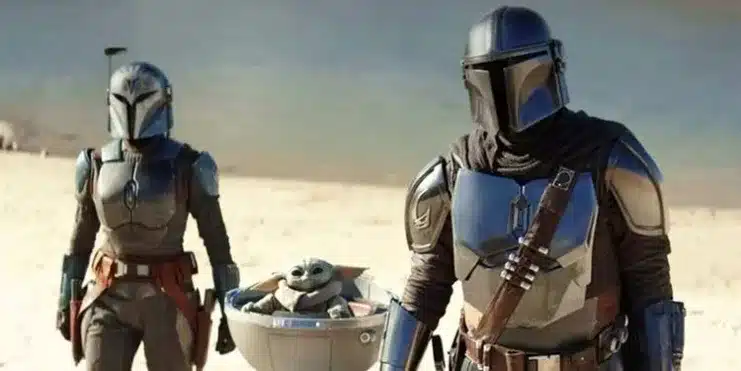 Brendan Wayne, Din Djarin casco, Grogu relación, The Mandalorian temporada 3