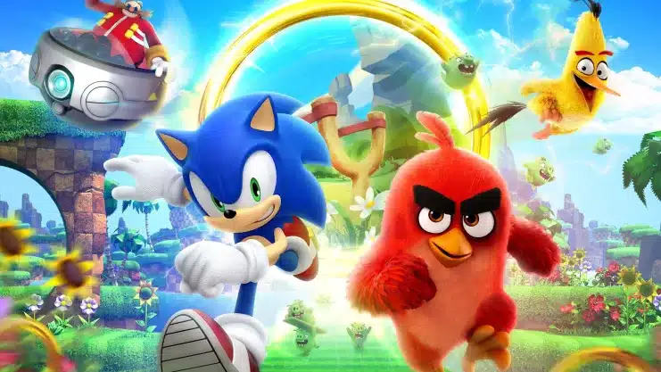 Angry Birds, Crossover, Rovio, Sega, Sonic the Hedgehog