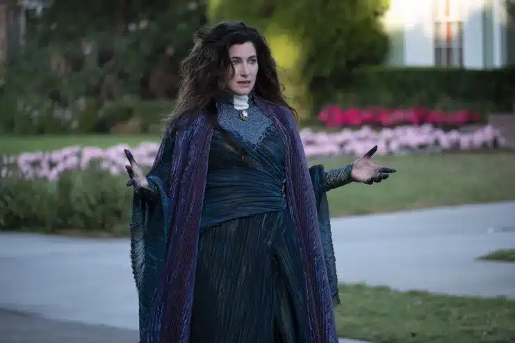 Agatha Harkness, Kathryn Hahn, Marvel, comédie noire MCU, spin-off de WandaVision