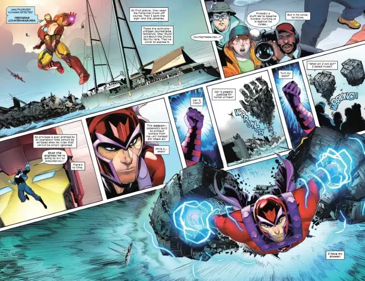 Magneto, Marvel, La Rédemption de Magneto, La Résurrection de Magneto #4