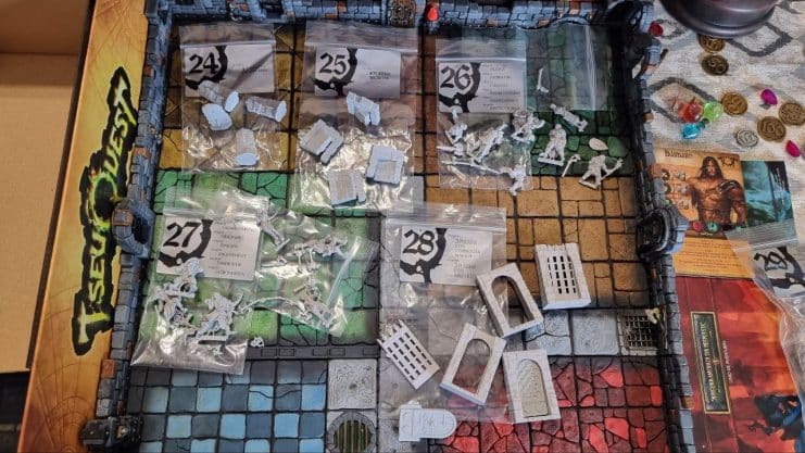 Artículo juegos de mesa, Hasbro, Heroquest, Heroquest 25, TseuQuest