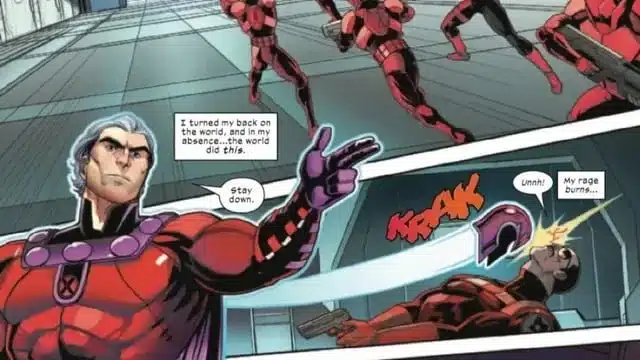 Magneto, Marvel, La Rédemption de Magneto, La Résurrection de Magneto #4