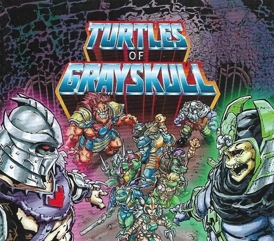 crossover cómics, Dark Horse Comics, Las Tortugas Ninja, Masters del Universo, Turtles of Grayskull