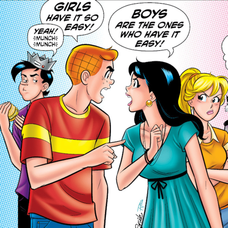 Archie: The Decision, Betty y Veronica, Dan Parent ilustraciones, Tom King, Tom King Archie Comics