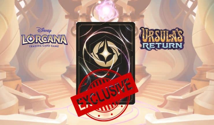 Desvelamos en exclusiva una carta de la próxima edición de Disney Lorcana, Ursula´s Return, o El Regreso de Úrsula, la gran villana de La Sirenita.