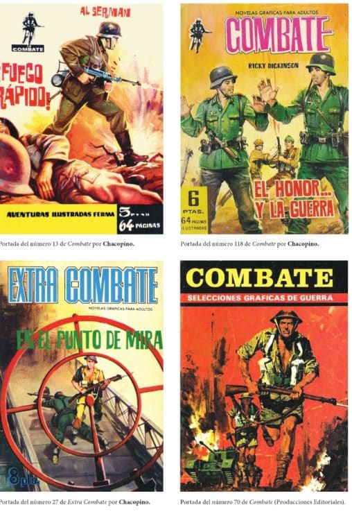 Autores españoles, Comic bélico, Cómic británico, II Guerra Mundial