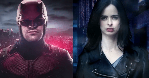 Daredevil Born Again MCU, Jessica Jones Daredevil crossover, Krysten Ritter Jessica Jones, Marvel Studios Netflix series, Regreso Jessica Jones