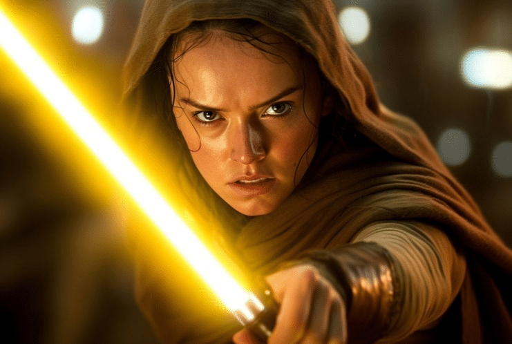 Daisy Ridley, Nueva Orden Jedi, Rey Skywalker, Sharmeed Obaid-Chinoy, Star Wars