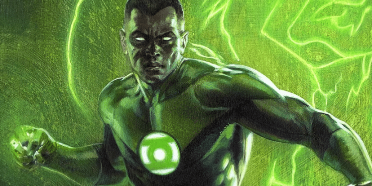 Green Lantern, John Stewart, Olgrun, Radiant Dead, War Journal #9