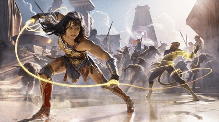 DC Universe, Monolith Productions, Sistema Némesis, Themyscira, Wonder Woman videojuego