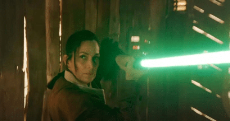 Jedi Martial Arts, Carrie-Anne Moss, Carrie-Anne Moss Star Wars, Force-Fu, Jedi Master Endara, The Acolyte Series