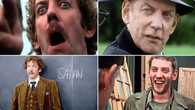 actor legendario, carrera cinematográfica, Donald Sutherland, películas icónicas