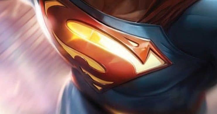capa do superman da dc comics