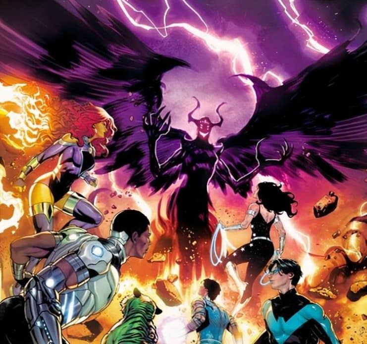 muerte significativa, Titans #15, Tom Taylor, Universo DC, y equipo de superhéroes