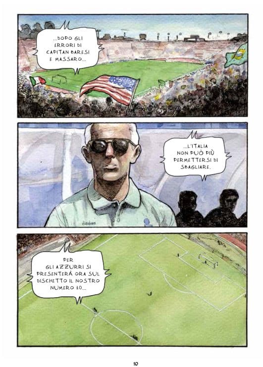 Calcio, Cómic deportivo, Cómic Europeo, Fútbol, La coleta divina