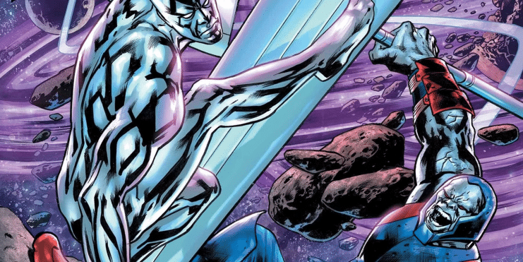 Poder Cósmico Marvel, Quicksilver Marvel, Silver Surfer Galactus, Terrax velocidad luz