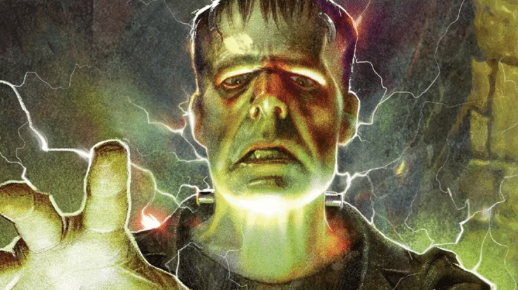 cómics de terror Universal Studios, Michael Walsh cómic Frankenstein, nueva versión Frankenstein, Skybound Entertainment monstruos, Universal Monsters Frankenstein