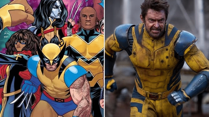 Hugh Jackman Wolverine, Kevin Feige, traje amarillo Wolverine, X-Men en el MCU