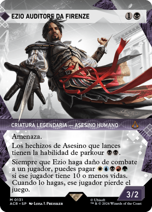 Assassin's Creed, cartas, coleccion, Magic 2024, Wizards of the Coast