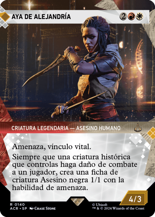 Assassin's Creed, cartas, coleccion, Magic 2024, Wizards of the Coast