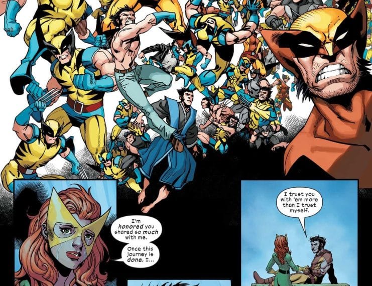 Wolverine, Wolverine e Jean Grey, Marvel Comics, Memórias de Wolverine, Relacionamento Wolverine Jean Grey