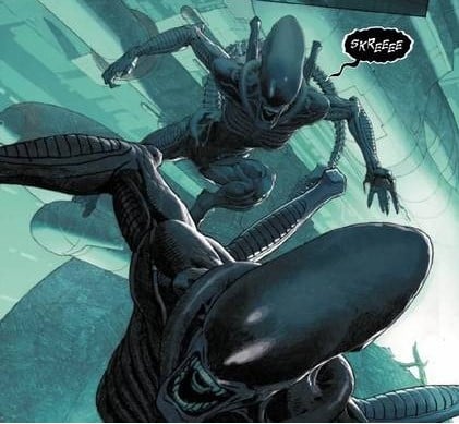 Aliens vs. Avengers, invasión Xenomorfo, Jonathan Hickman, Marvel crossover, Valeria Richards