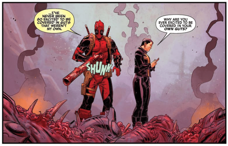 Andrew Wheeler, Deadpool, Marvel Comics, Negasonic Teenage Warhead, TVA (Time Variance Authority)