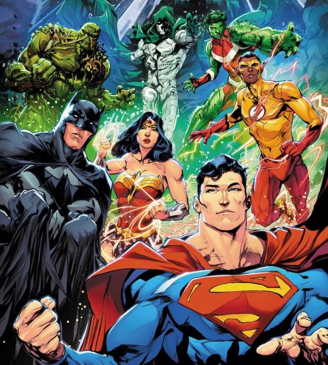 justice league unlimited, Mark Waid DC Comics, nueva alineación de la Justice League, portadas variantes Justice League