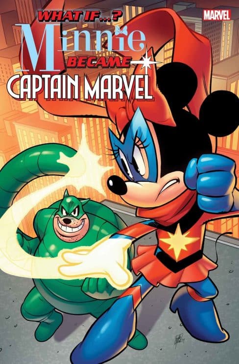 minnie mouse capitana marvel