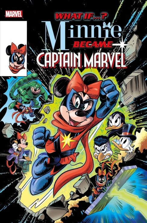 minnie mouse capitana marvel