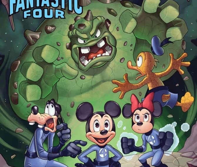 comic book release 2025, Marvel Disney crossover, Mickey Fantastic Four, What If series Marvel