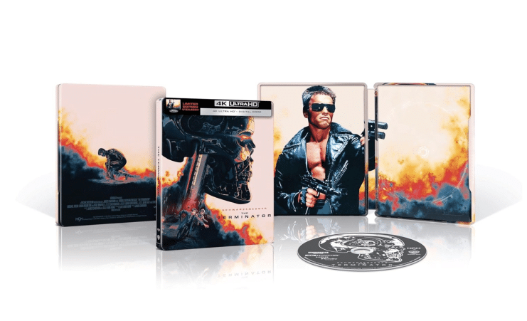 Blu-ray 4K de Terminator, Coleccionistas de películas, Edición aniversario de Terminator, James Cameron, Steelbook limitado Terminator