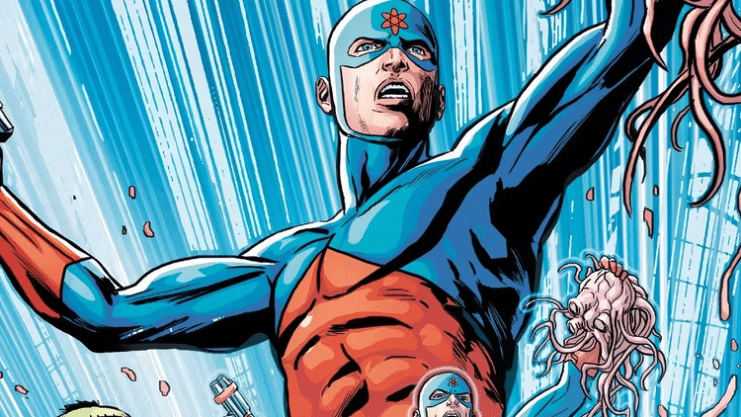 Atom DC Comics, Justice League, justice league unlimited, nueva era Justice League, Proyecto Atom, Ray Palmer regreso