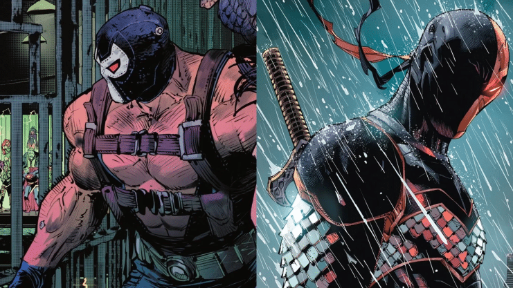 Bane y Deathstroke película, DC villanos cine, Matthew Orton guionista, nuevas películas DC, película DC Studios