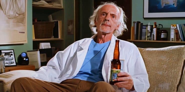 christopher lloyd rick y morty