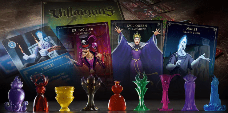 Disney, Disney Villainous, juegos de mesa, Villainous