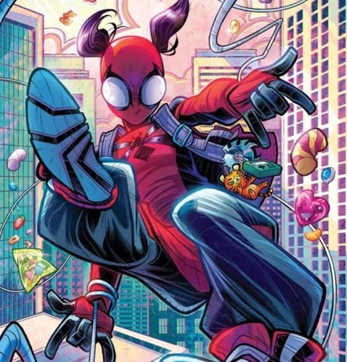 Marvel nuevos personajes, Spider-Boy cómic, Spider-Girl, Spider-Girl Marvel debut, Spider-Verse expansión