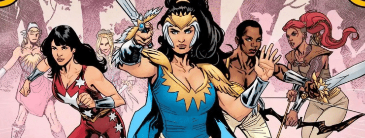 Amazonas DC Comics, James Gunn Wonder Woman, Paradise Lost serie, Themyscira DCU